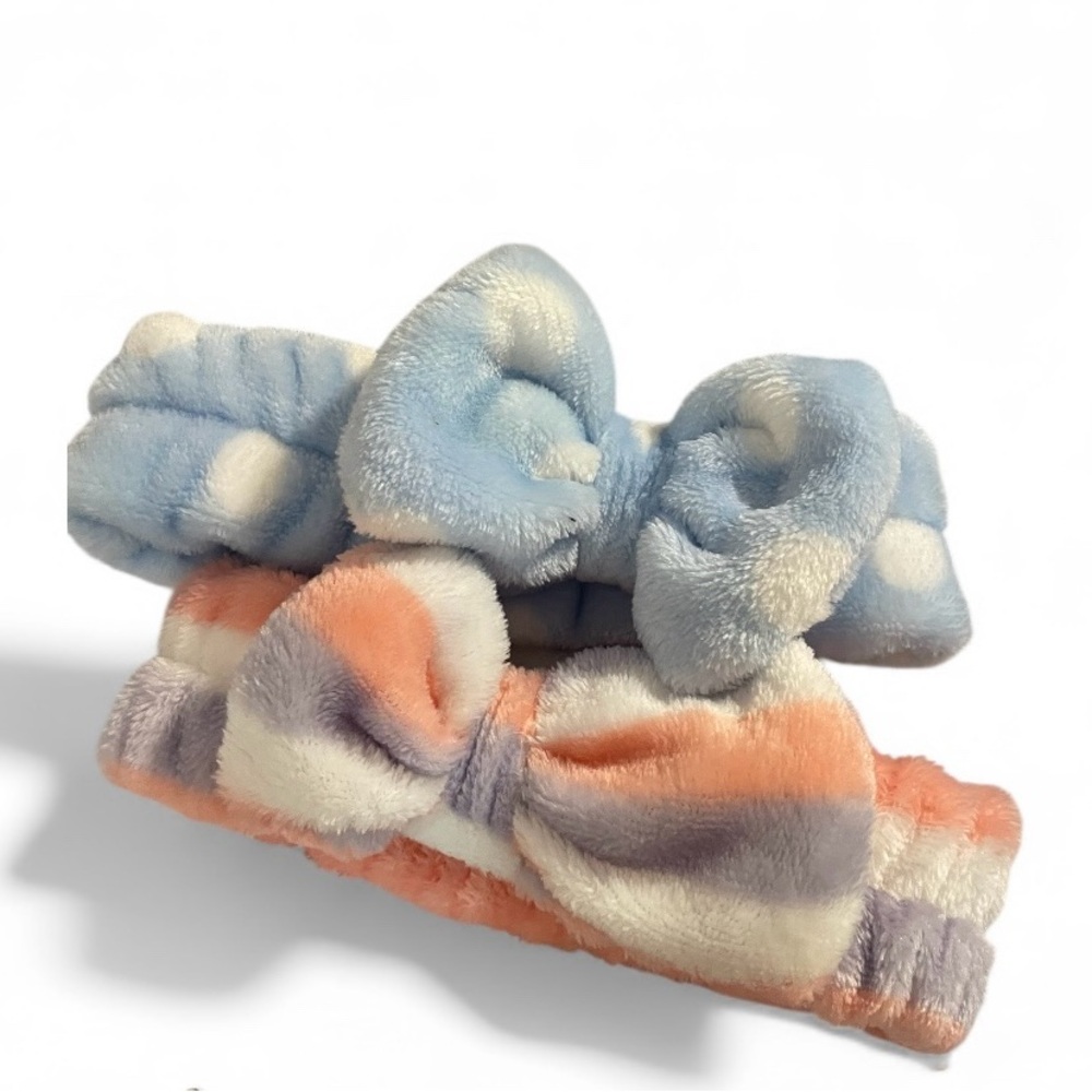Soft Plush Bow Headbands